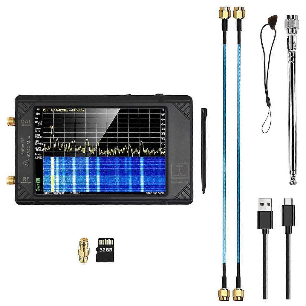 2 σε 1 συσκευή ανάλυσης φάσματος υψηλή συχνότητα Singal γεννήτρια με 4 ίντσα LCD