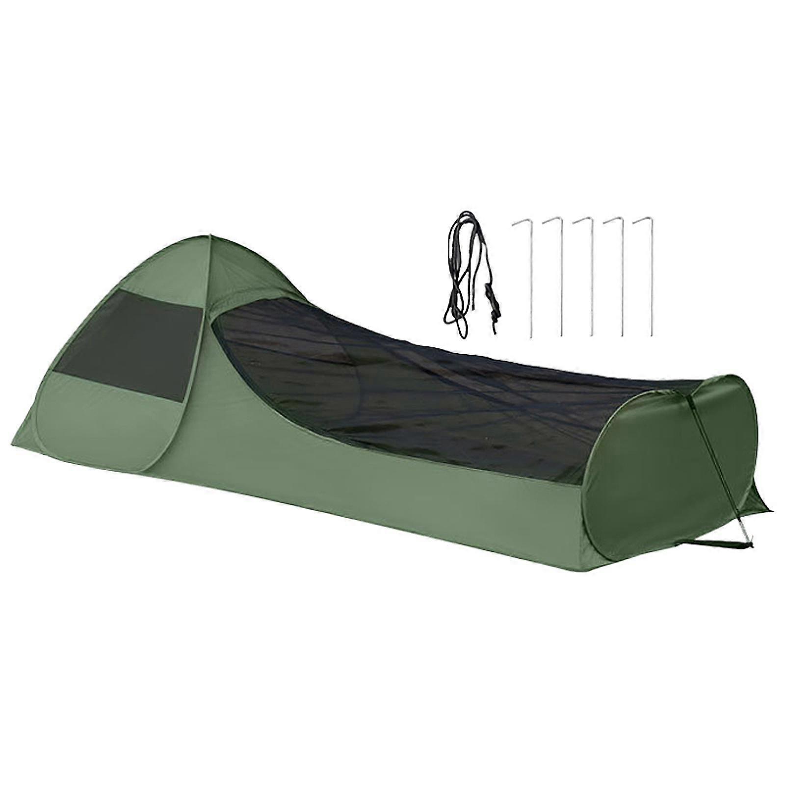 Popup Bivy Tent Personal Tent Shade Portable Windproof Lightweight Sleeping Net