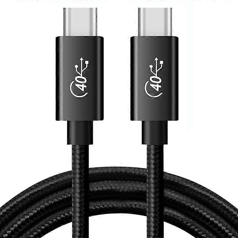 PD 100W USB-C / Type-C til USB-C / Type-C-kompatibel Thunderbolt 4 fullfunksjonsdatakabel, kabellengde: 2m