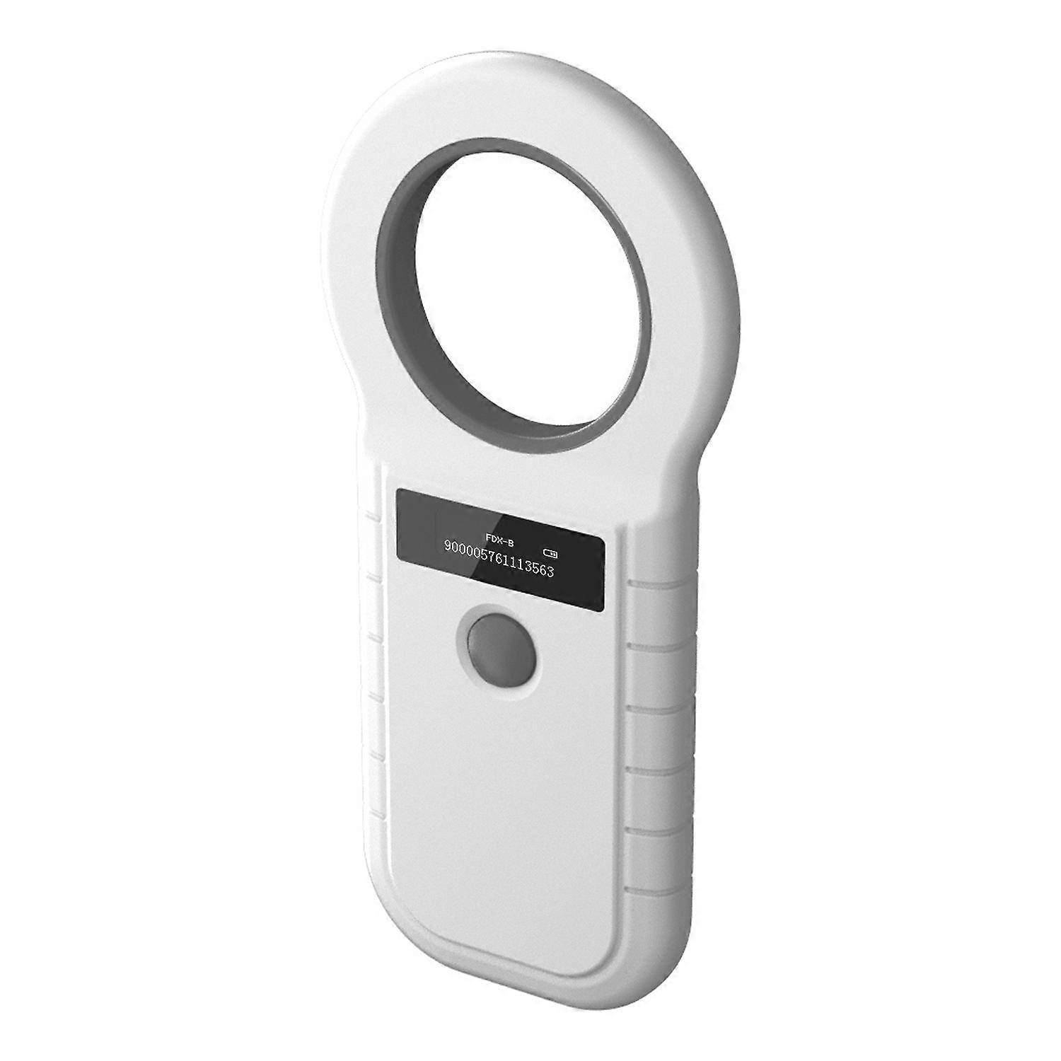 Animal Microchip Pet Tag Scanner ID Reader RFID EMID Animal Handheld Reader BT+USB+2.4G Connect 128 