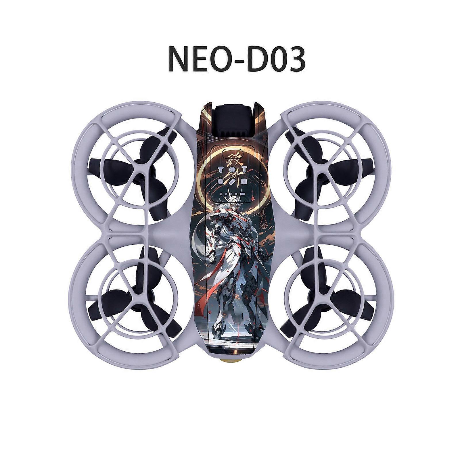 DJI NEO (NEO-D03) 个人飞机飞行器贴纸防水贴纸膜配件