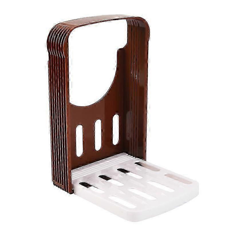 Bread/toast/cutter Kitchen Slicing Guide Foldable Tools Bread Bread Cutters Cutter Bread Cutter Bread Tool (1pc, Brown)