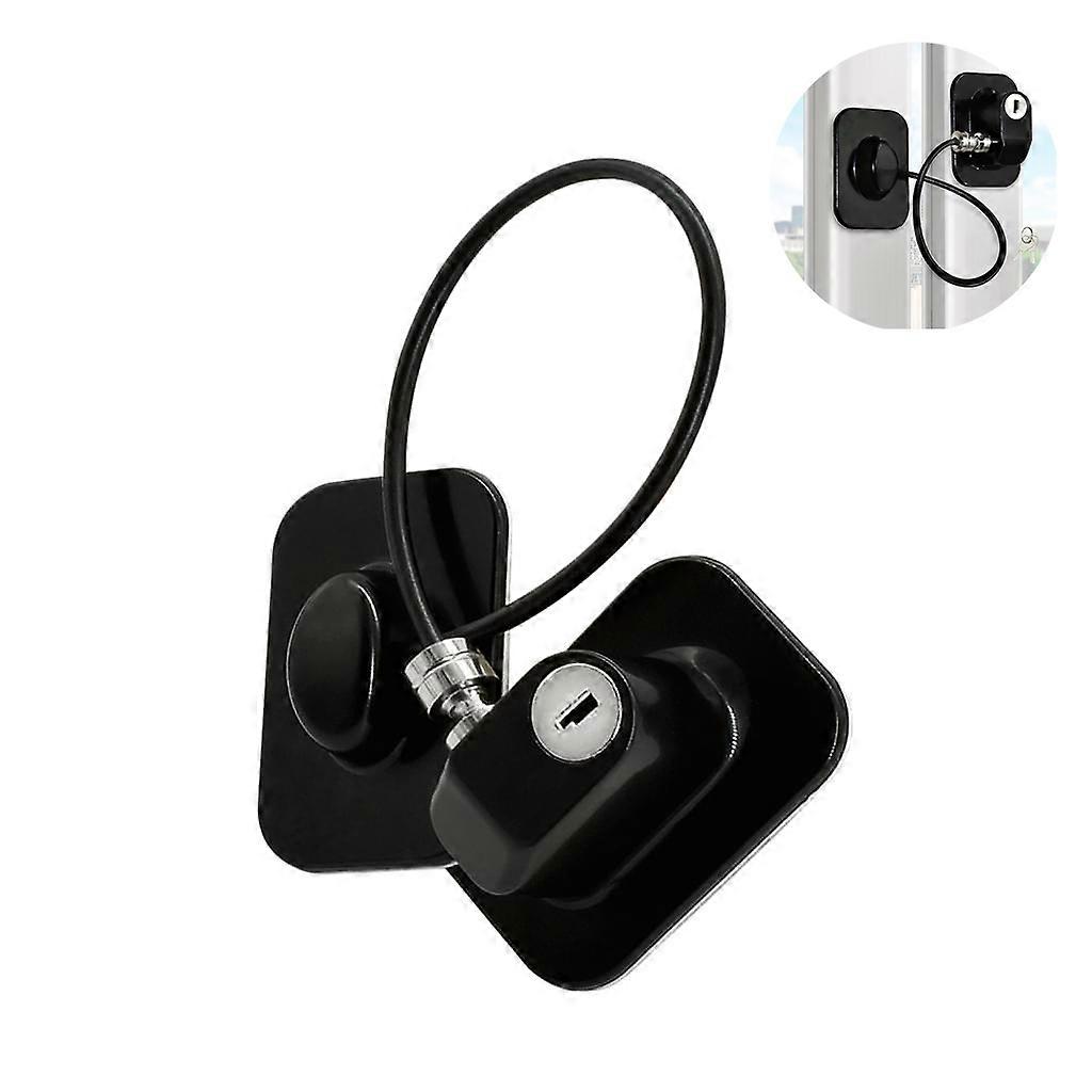 Refrigerator Locks with Multipurpose Lock Feature, Easy to Use Child Safety Lock for Your Refrigerator and Beyond (2PCS)