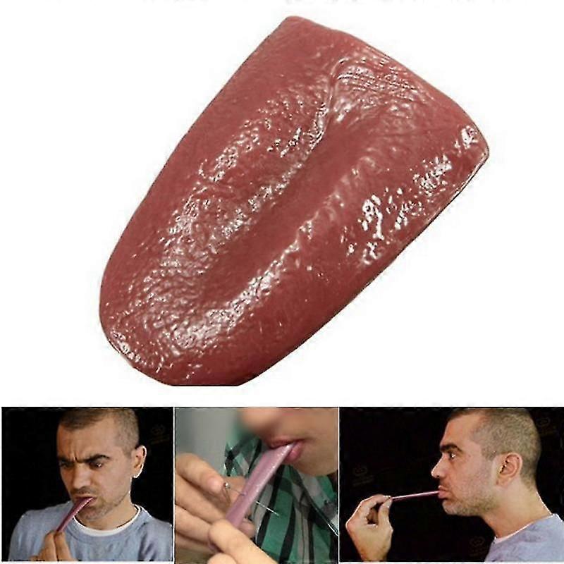 ホラー 笑える ノベルティトリック 舌トリック シミュレーション ゴム舌 ハロウィーン いたずら サプライズ 実用的なジョーク