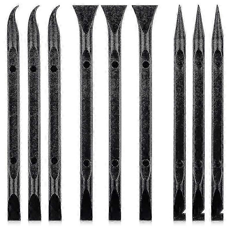 9 Pcs Plastic Scraper Tool Scratch Free Plastic Scraper Cleaning Pen Shaped Scraper Tool Multipurpo