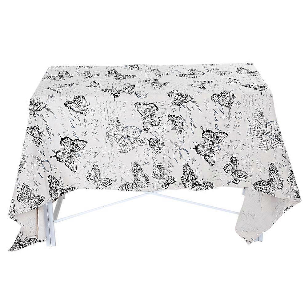 Cotton And Linen Table Cloth Dining Kitchen Table Cover Protector Party Decor Size Options