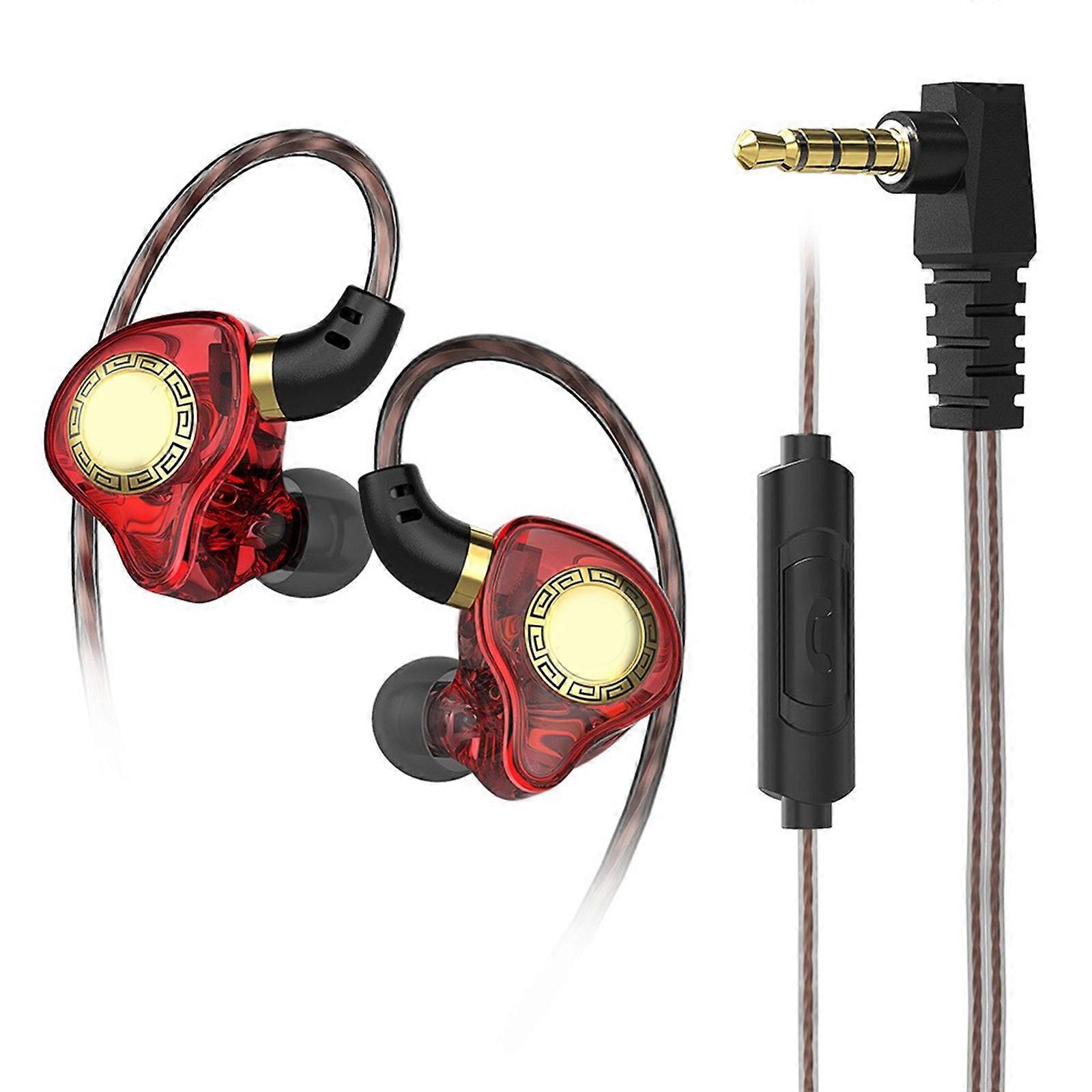 X7 Sports Earphones Earbuds Immersive Auditory Experience with Precise Tuning by Acclaimed Sound Engineer 3.5 Adapter rosy