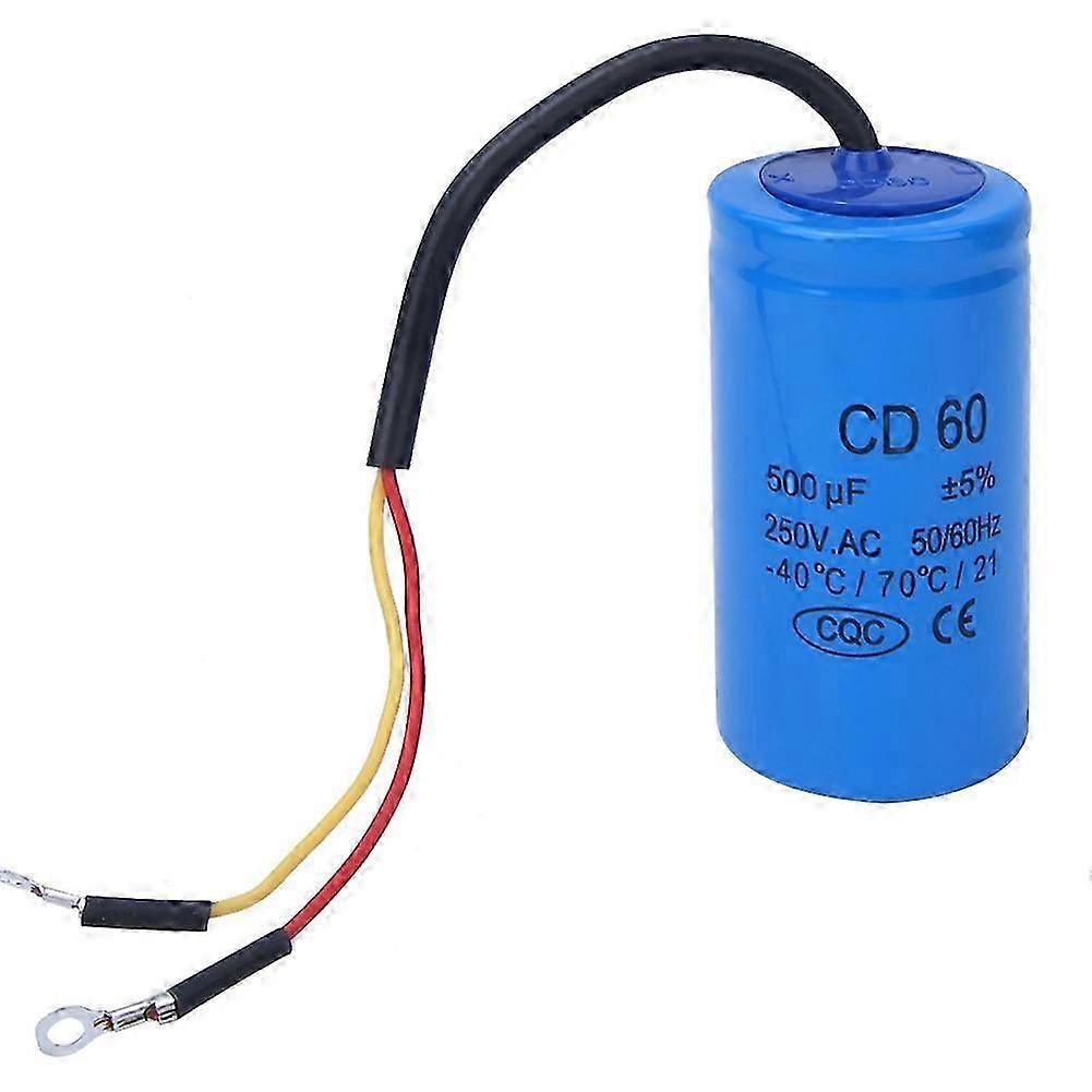 Start Capacitor CD60 250VAC 500uf -40c 70c 21 Explosion Proof Capacitor