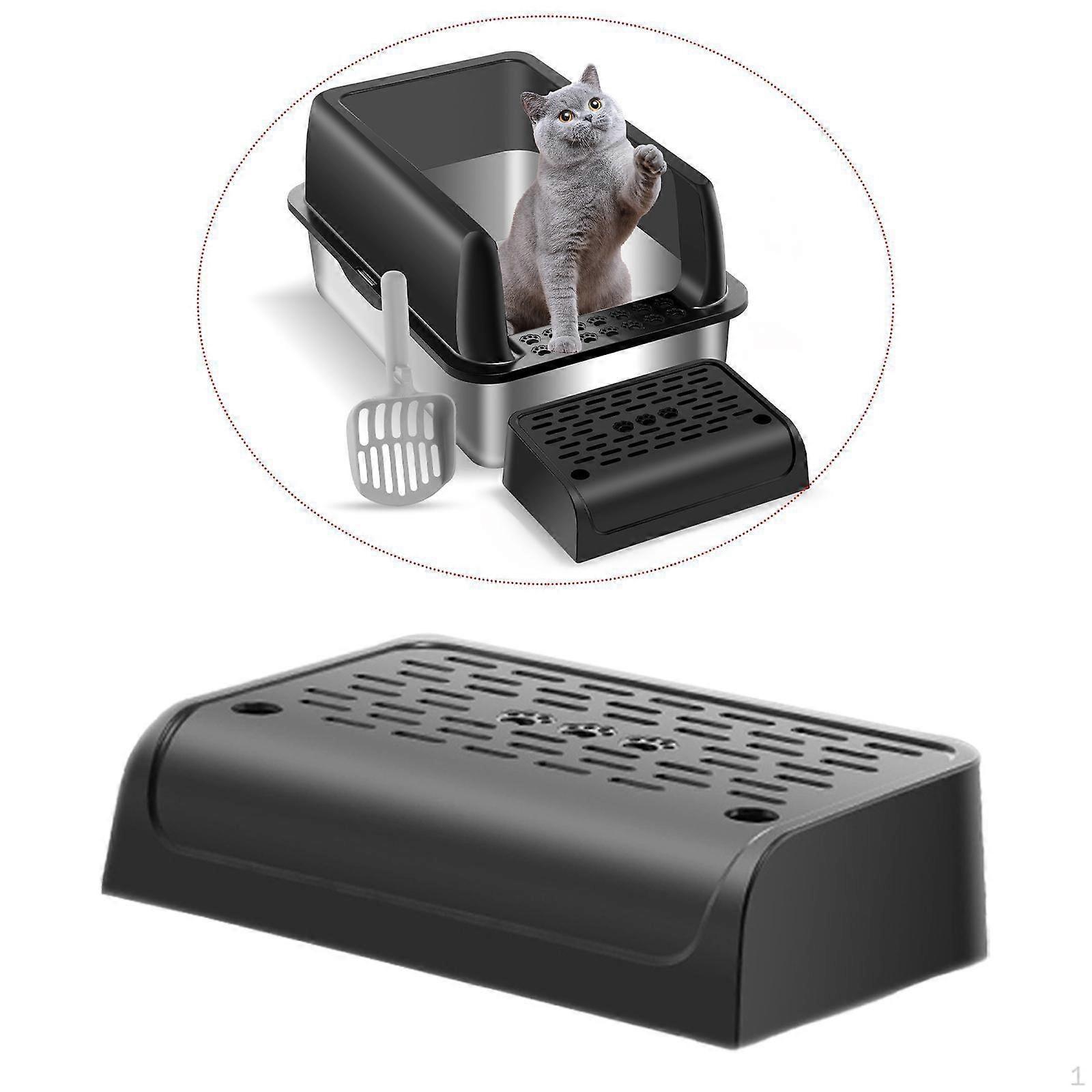 Cat Litter Box Accessory Ramp for Easy Entry And Exit Indoor Cats