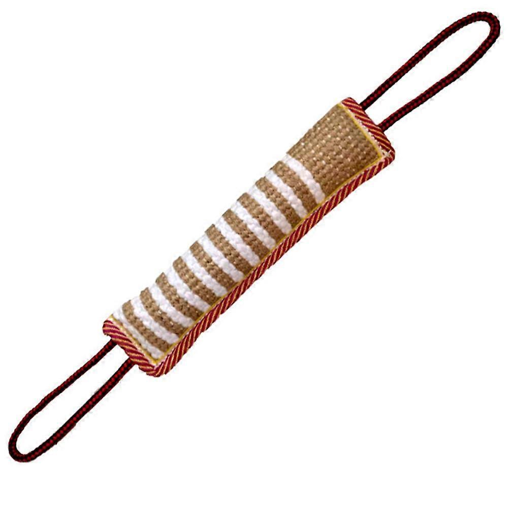 Dog Tug Toy for Tug of War Interactive Play Durable Rope with Handle Suitable for Large Dogs All Weather Use