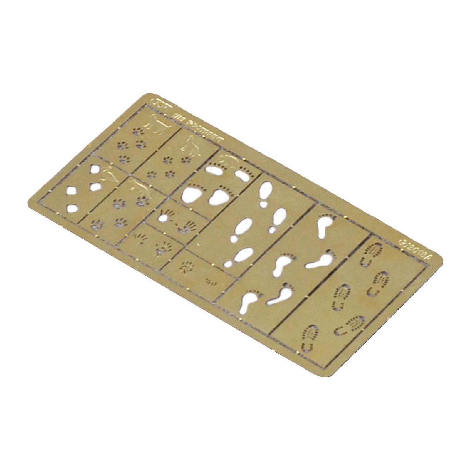 Model Painting Template Stenciling Plate for 1/35 Model Building Decorating