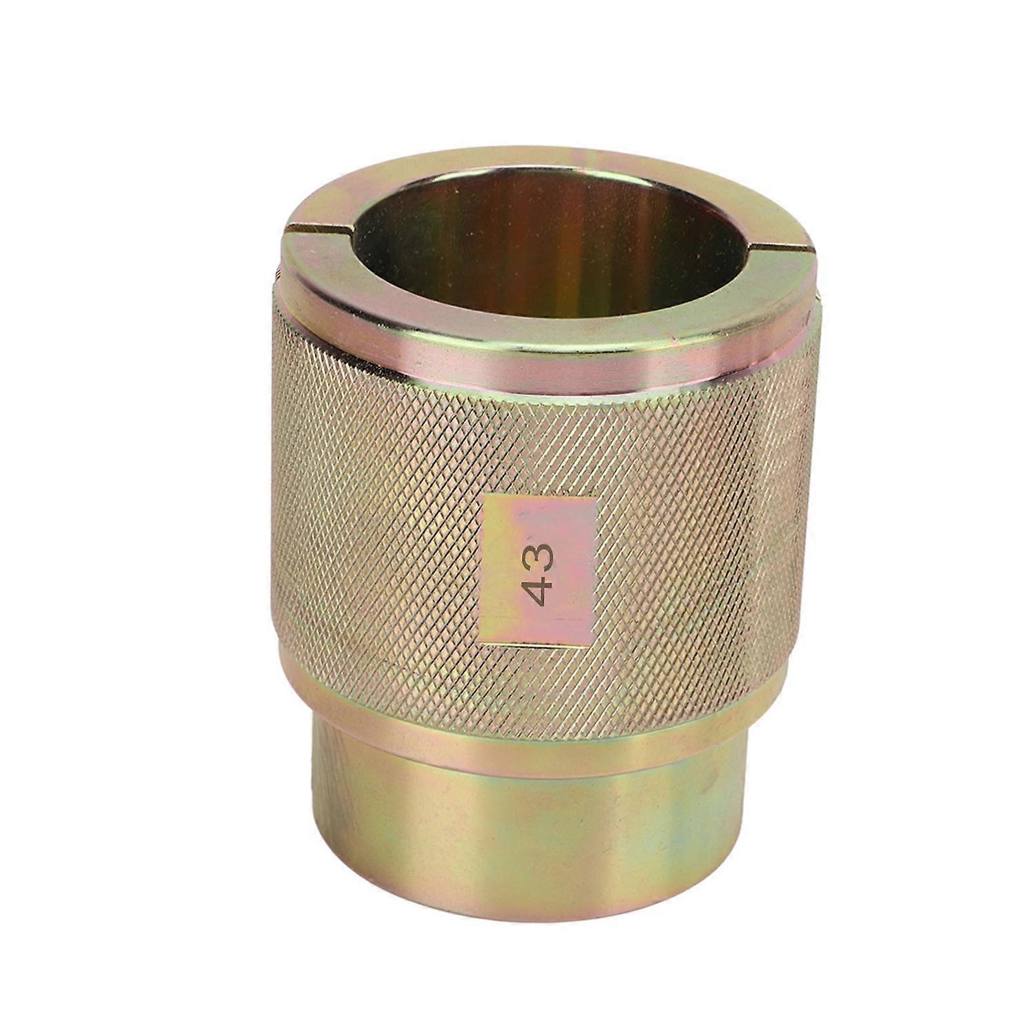 Motorcycle Fork Seal Driver Tool Split Design Carbon Steel for Traditional Inverted Front Forks 43mm