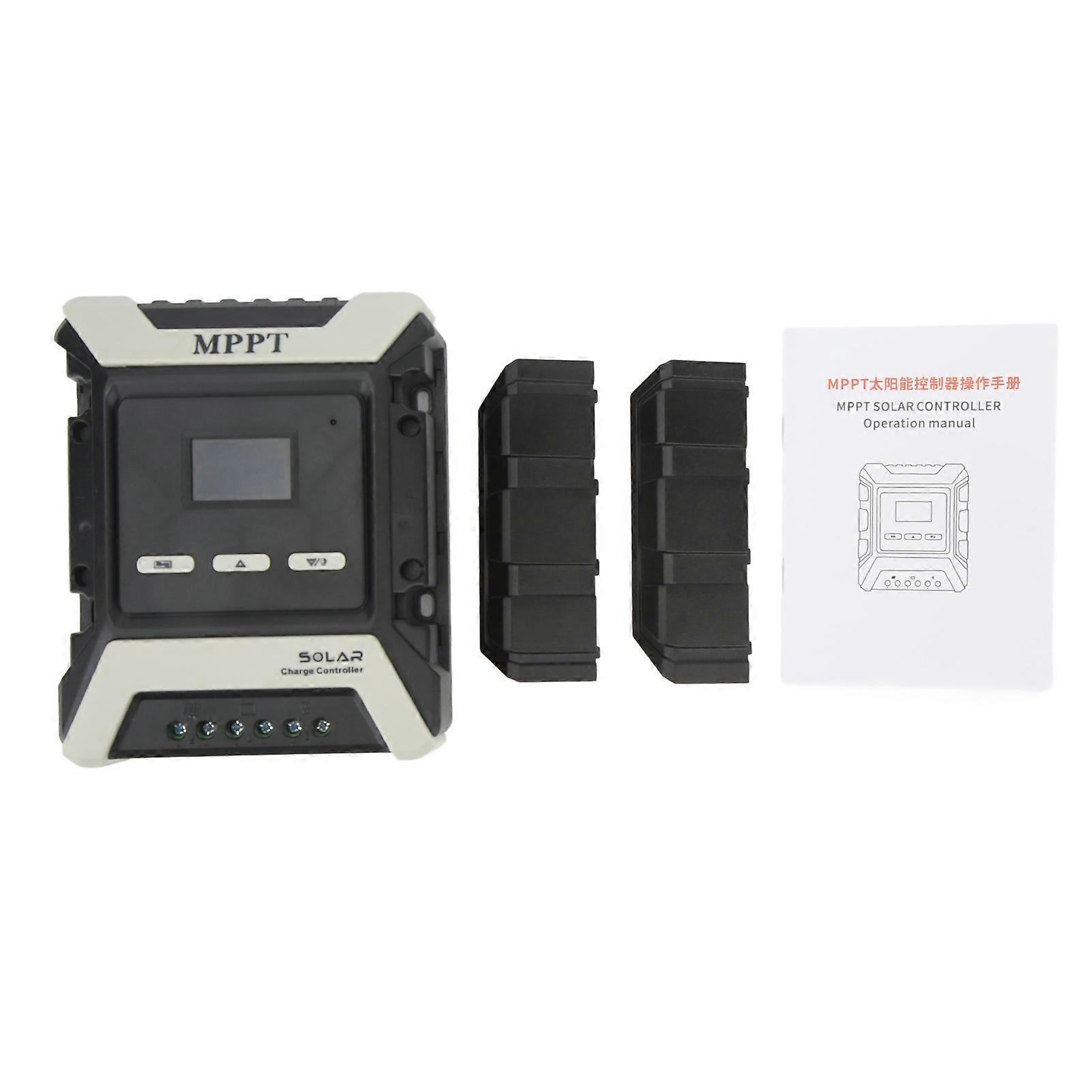 MPPT Solar Controller Charge Controller Solar Panel Regulator LCD Color Diaplay 10A 12V‑80V