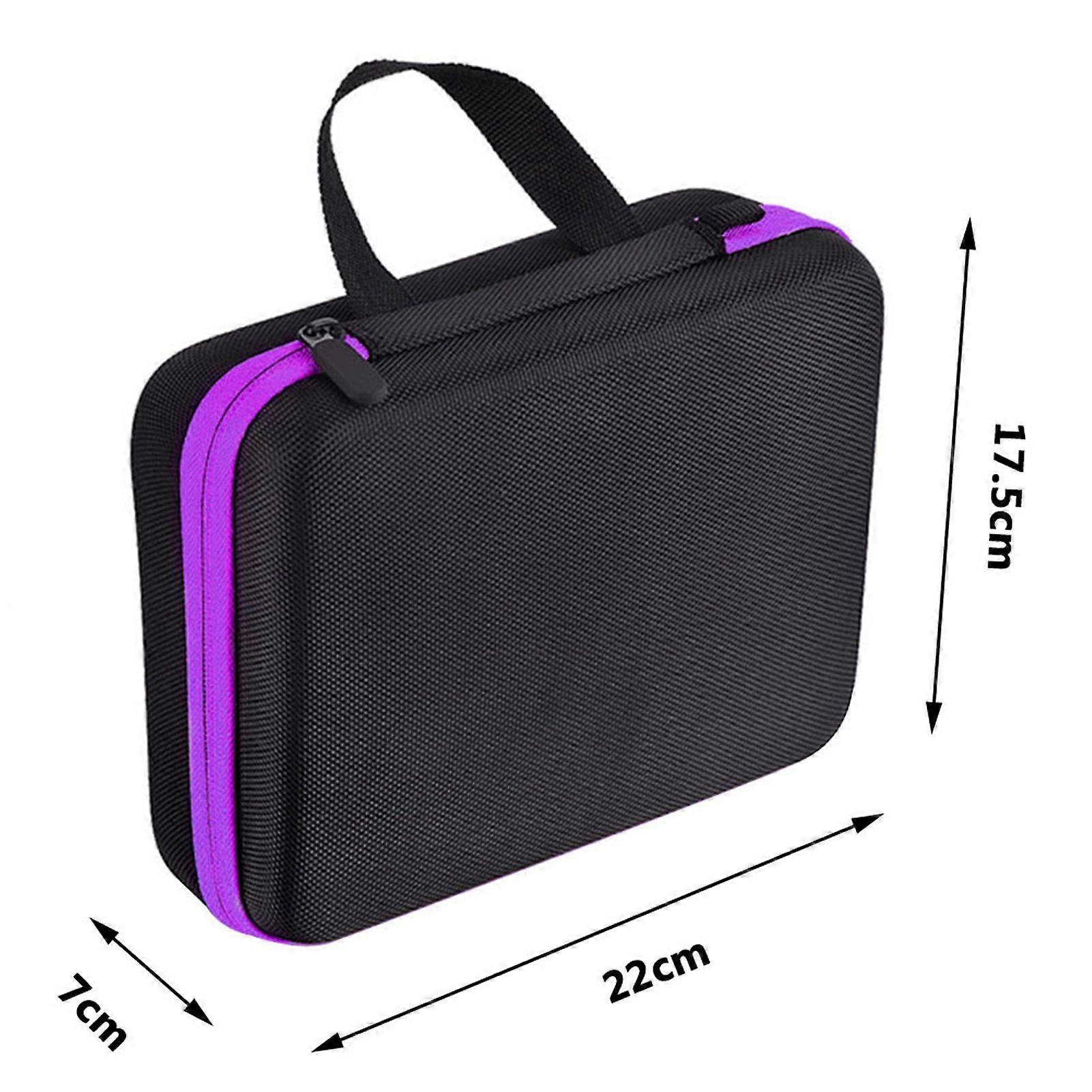Essential Oil Storage 30 Bottles Essential Oil Case, 5ml 10ml 15ml Essential Oil Bottle Organizer Perfume Oil Storage Holder Travel Case Portable for