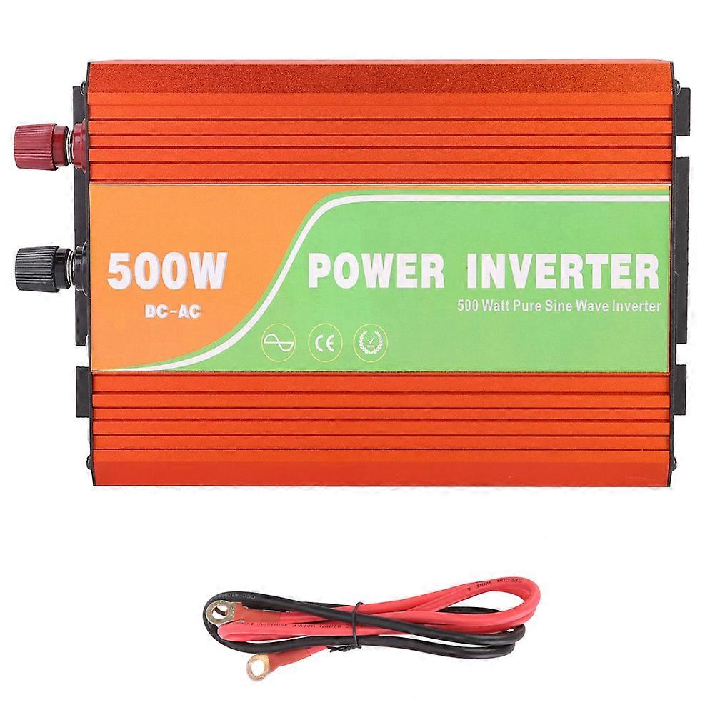 500W Household High Frequency Pure Sine Wave Solar Power Inverter DC AC Inverter Output Voltage