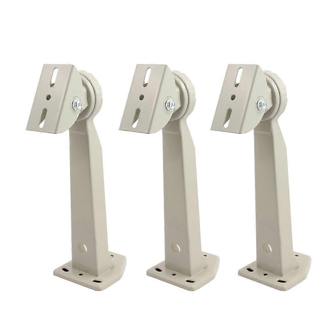 3pcs Universal Wall Mount CCTV Security Camera Housing Iorn Mounting Bracket Gray 300mm Height (20e78633b61476407aac34622fde8c2b)