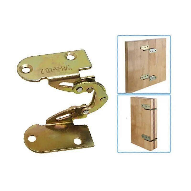 Charnire pliante cache en fer, pour table  manger, bureau et lit, support, mcanisme combin de meubles, 2 pices UNOIU