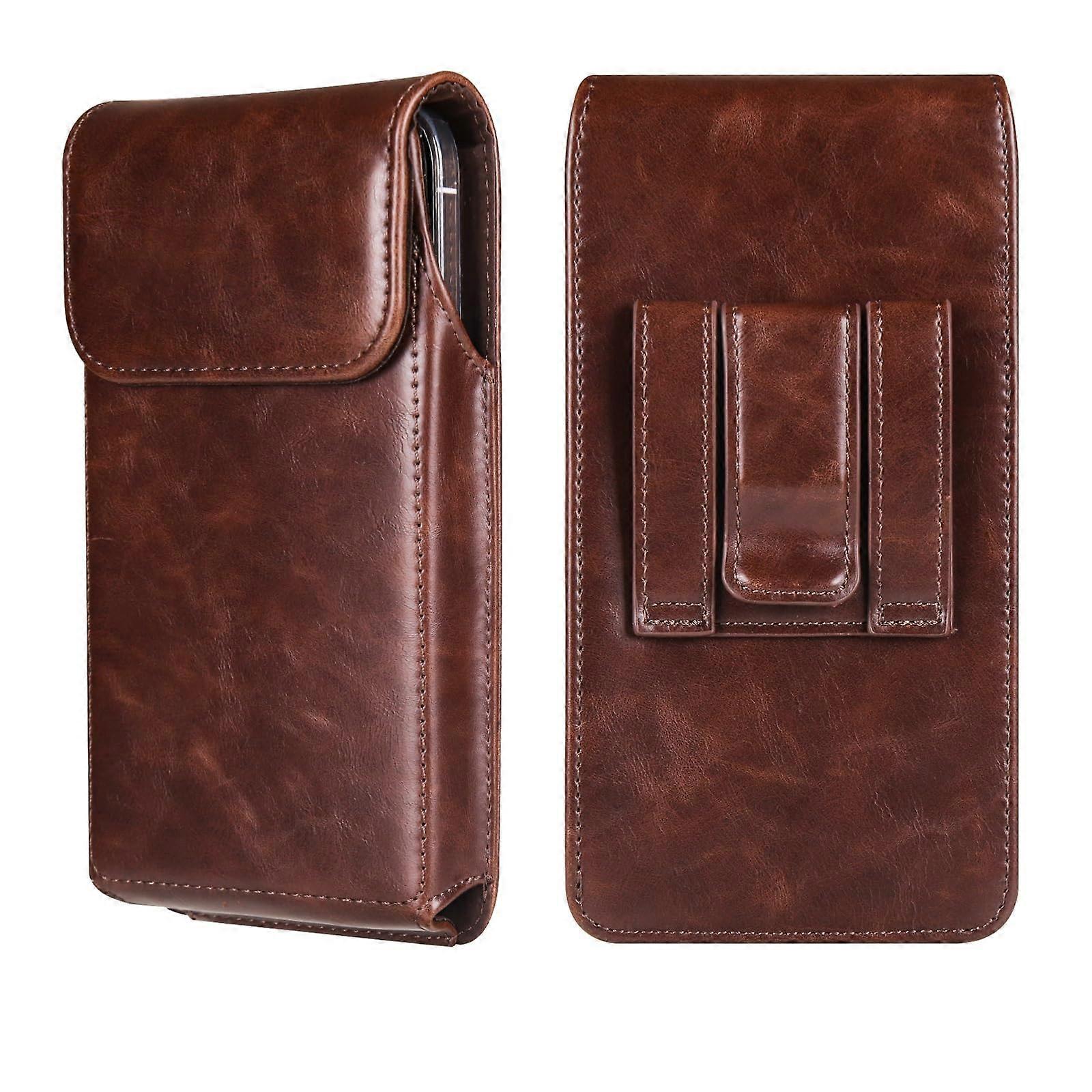 Cell Phone Holster for iPhone 15, 14, 13, 12 Pro Max, Plus – Vertical Belt Clip, Durable Nylon, Secure Fit