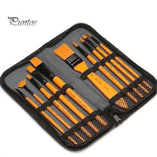 1 Set Multifunctional Painting Brush Handmade Soft Head Artist Wooden Drawing Brush for Child