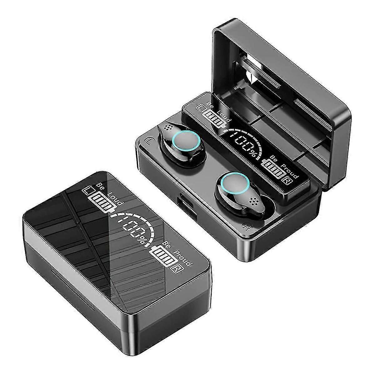 Wireless Ph,tooth Earbuds Touch With Charging Case Sport Earph