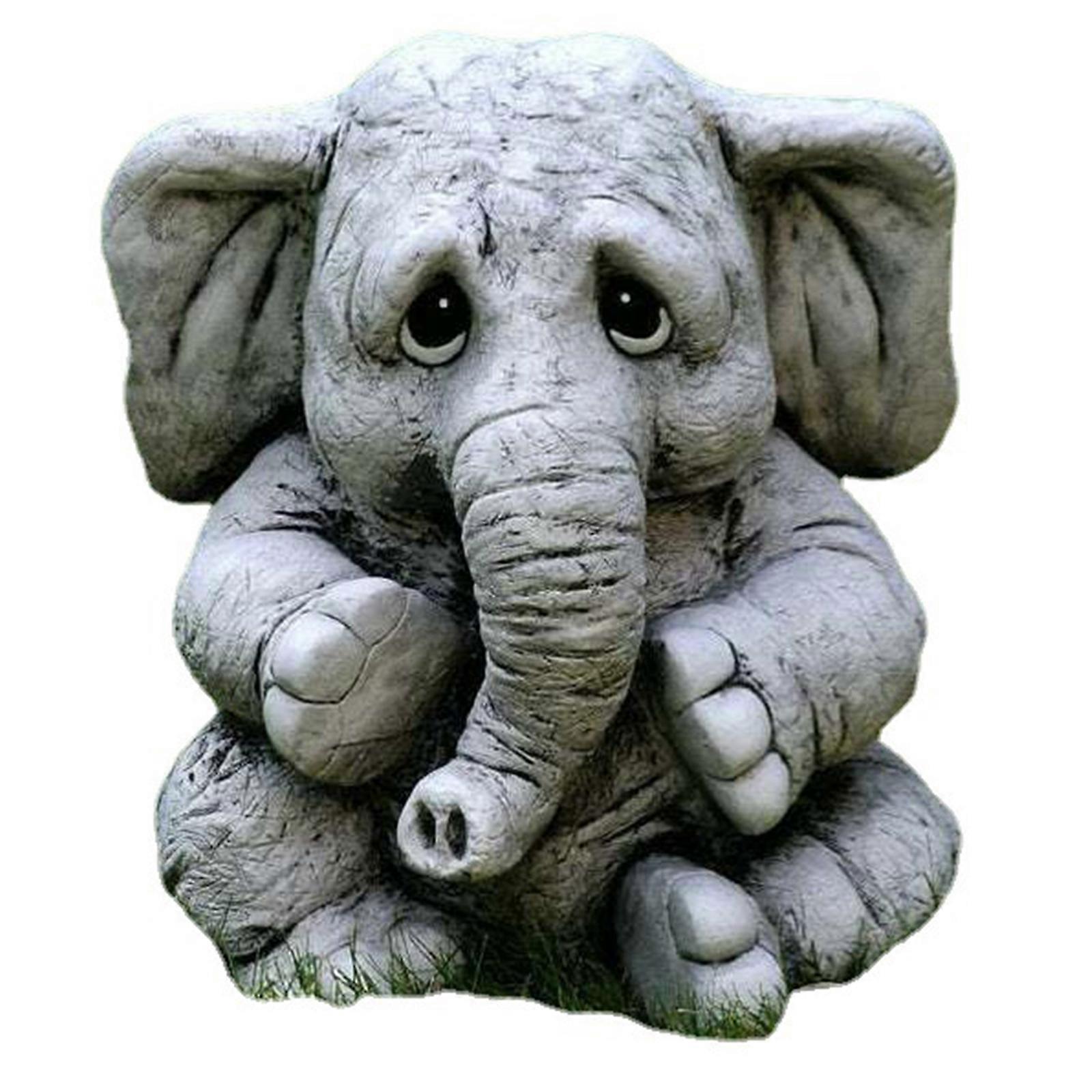 Simulation Elephant Statue Garden Landscape Courtyard Decoration Process