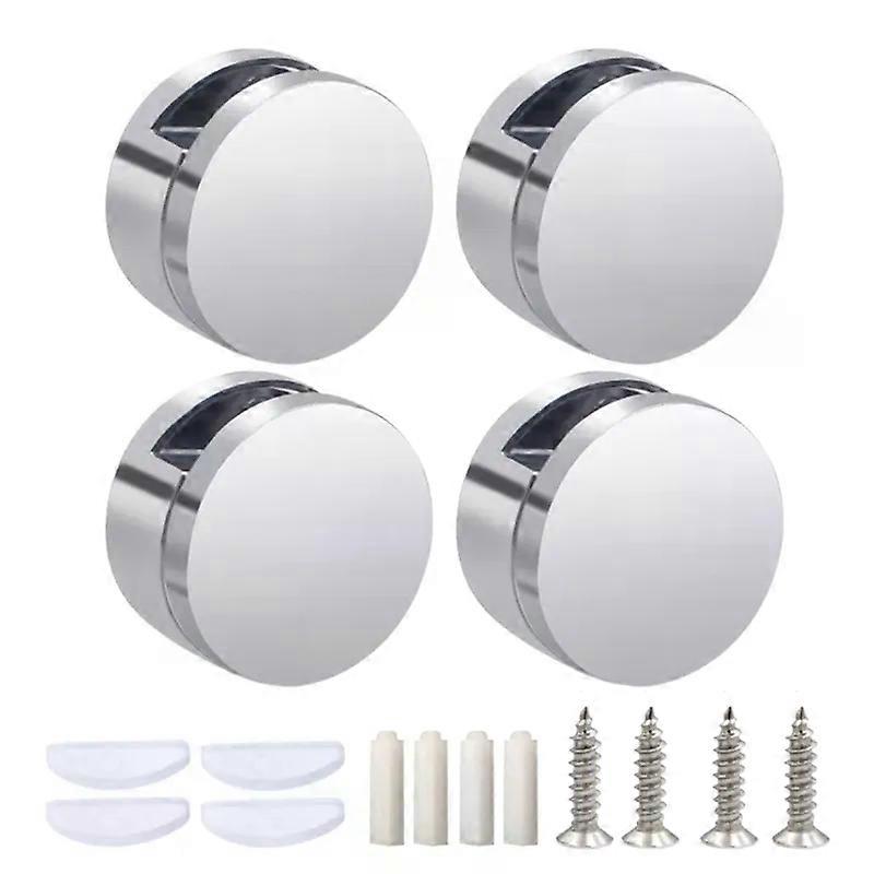 Set of 4 Portable Mirror Brackets for Easy Installation Home Decoration Projects Dropship