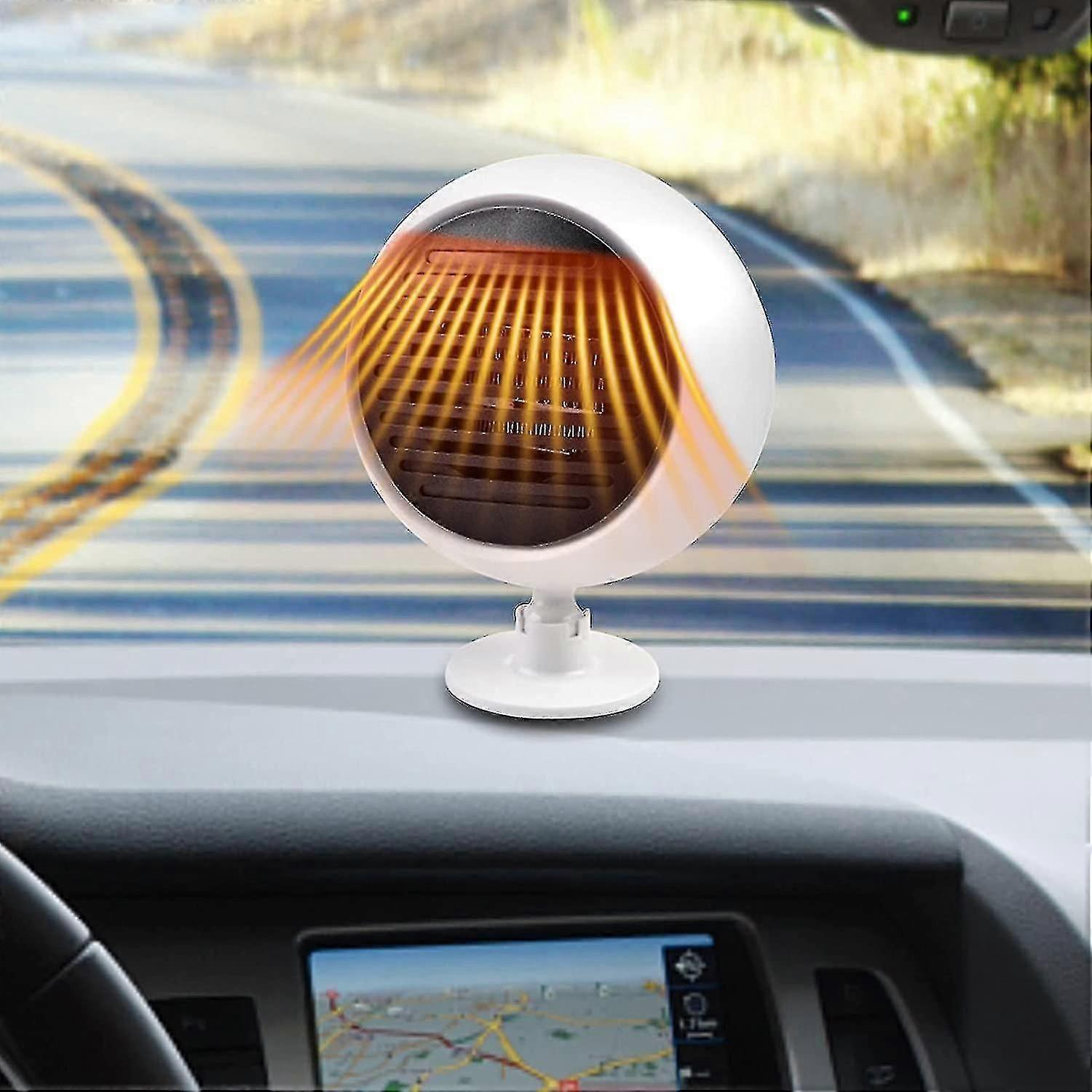 Autoheizung, Windschutzscheiben-Defroster, Schnelle Heizung und Kühlgebläse 2 In 1, 360 Rotation, Stecker in Ciga