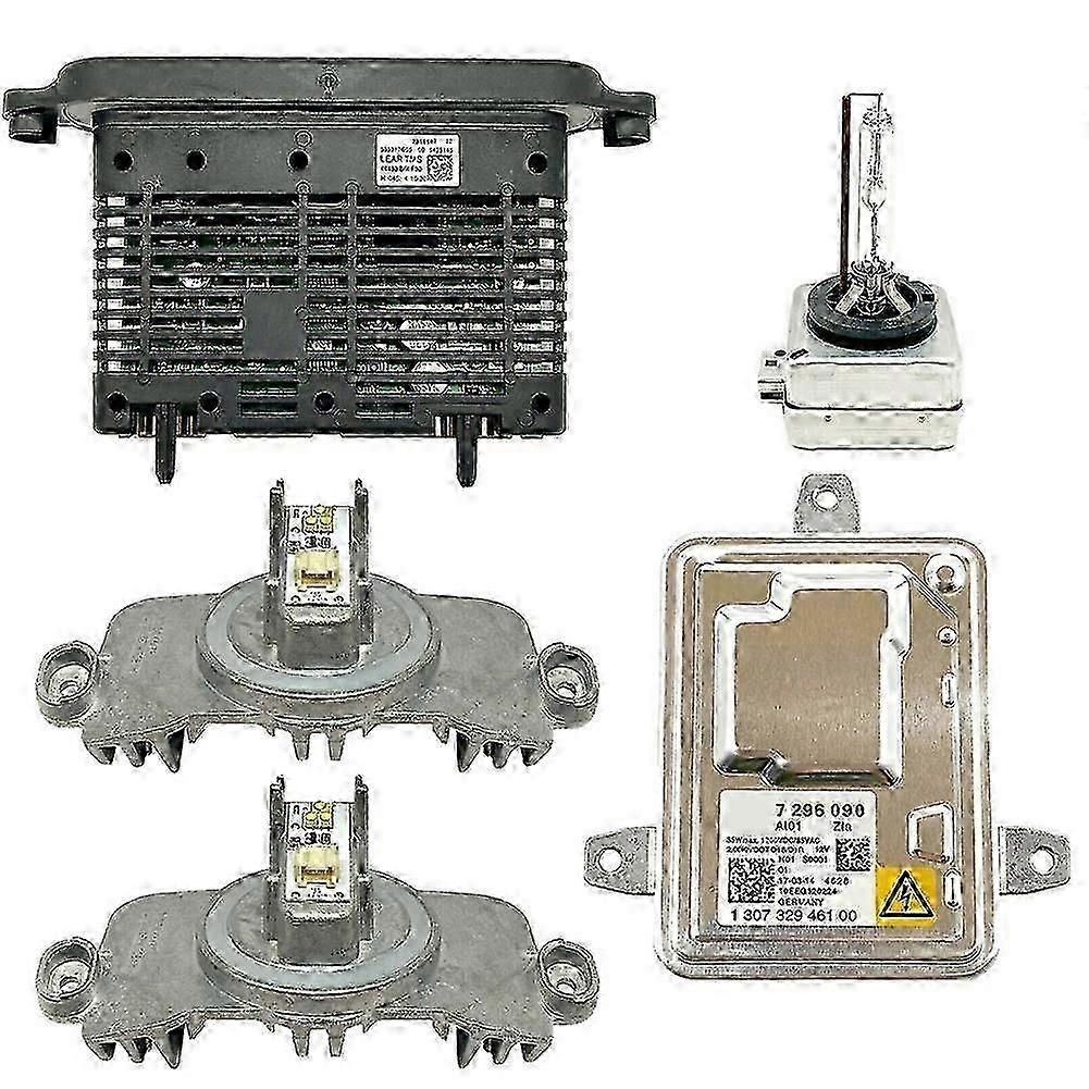 Für 3er F30 F31 F34 2012-2015 Scheinwerfer Xenon Vorschaltgerät Modul Steuer Computer Einheit LED DRL Diode & D1S Glühbirne Kit