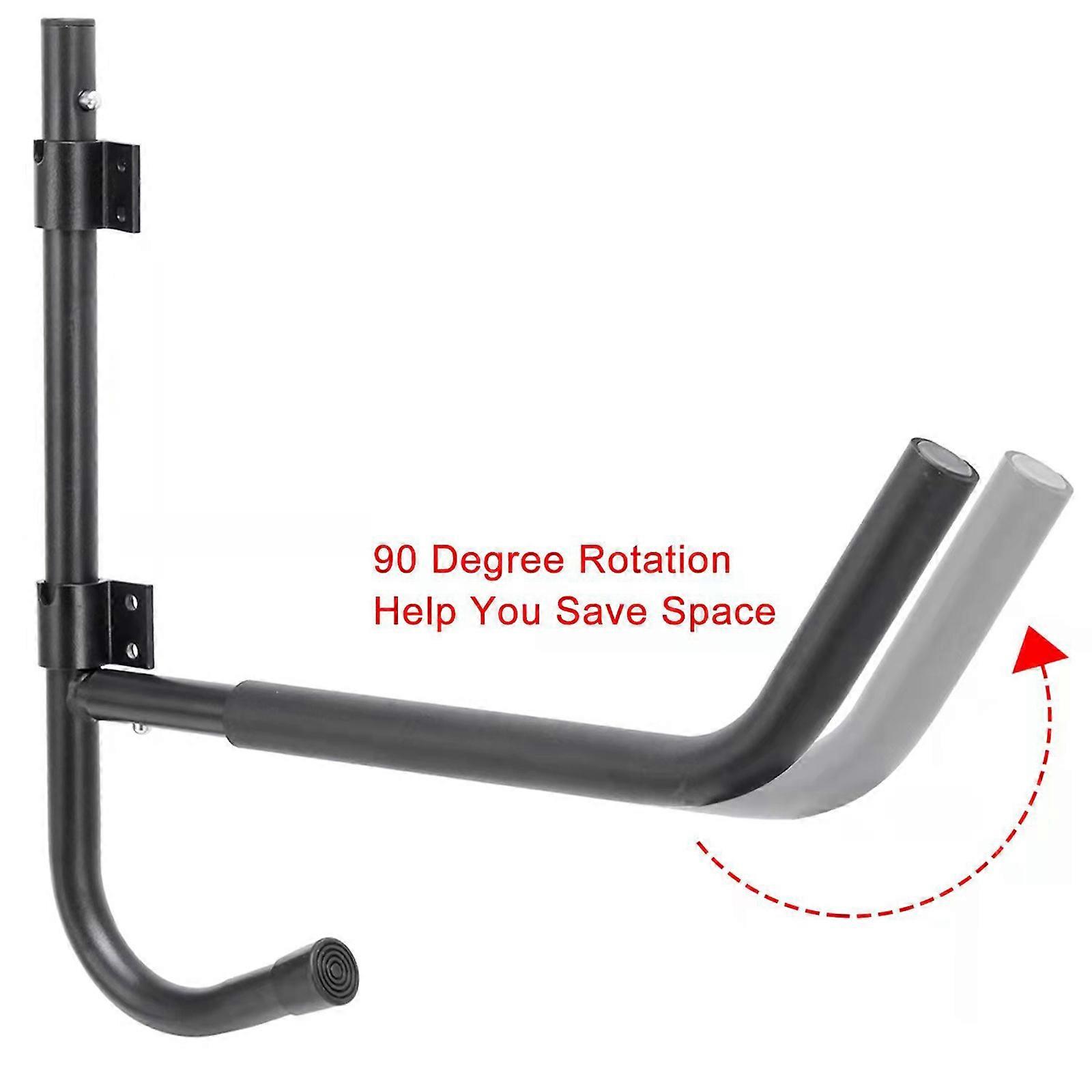 90 Degree Rotation Kayak Storage Rack Kayak Wall Rack for Kayak SUP Canoe Paddle Board