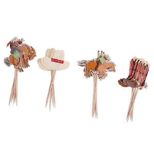 8-9pcs 24 Pieces Cupcake Picks