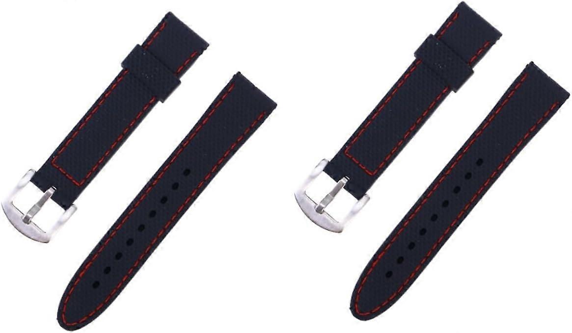 Pcs Watch Strap Mm Replacement Band for Smartwatch Silicone and Scratch