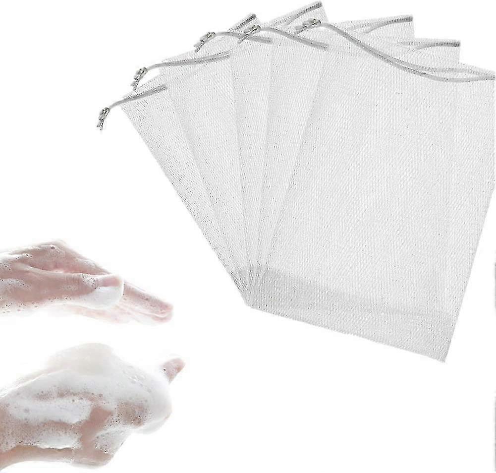 50x soap net soap bag soap saver soap scrap bag soap sack bubble mesh bags with cord cleaning tools