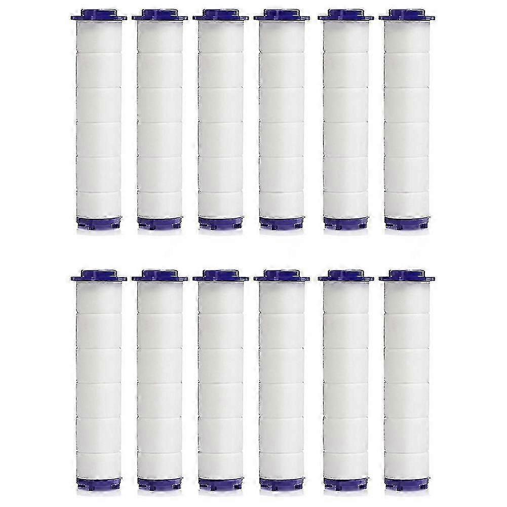 12pcs Turbo Fan Shower Head Filters--used For Propeller Driven Handheld Shower Head High Pressure - Tw