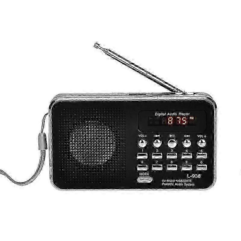 L-938 Mini FM Radio Altoparlante Digitale Portatile Edition d