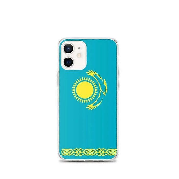 iPhone Case - Kazakhstan - Official Flag - Soft - Multicolor - Transparent TPU