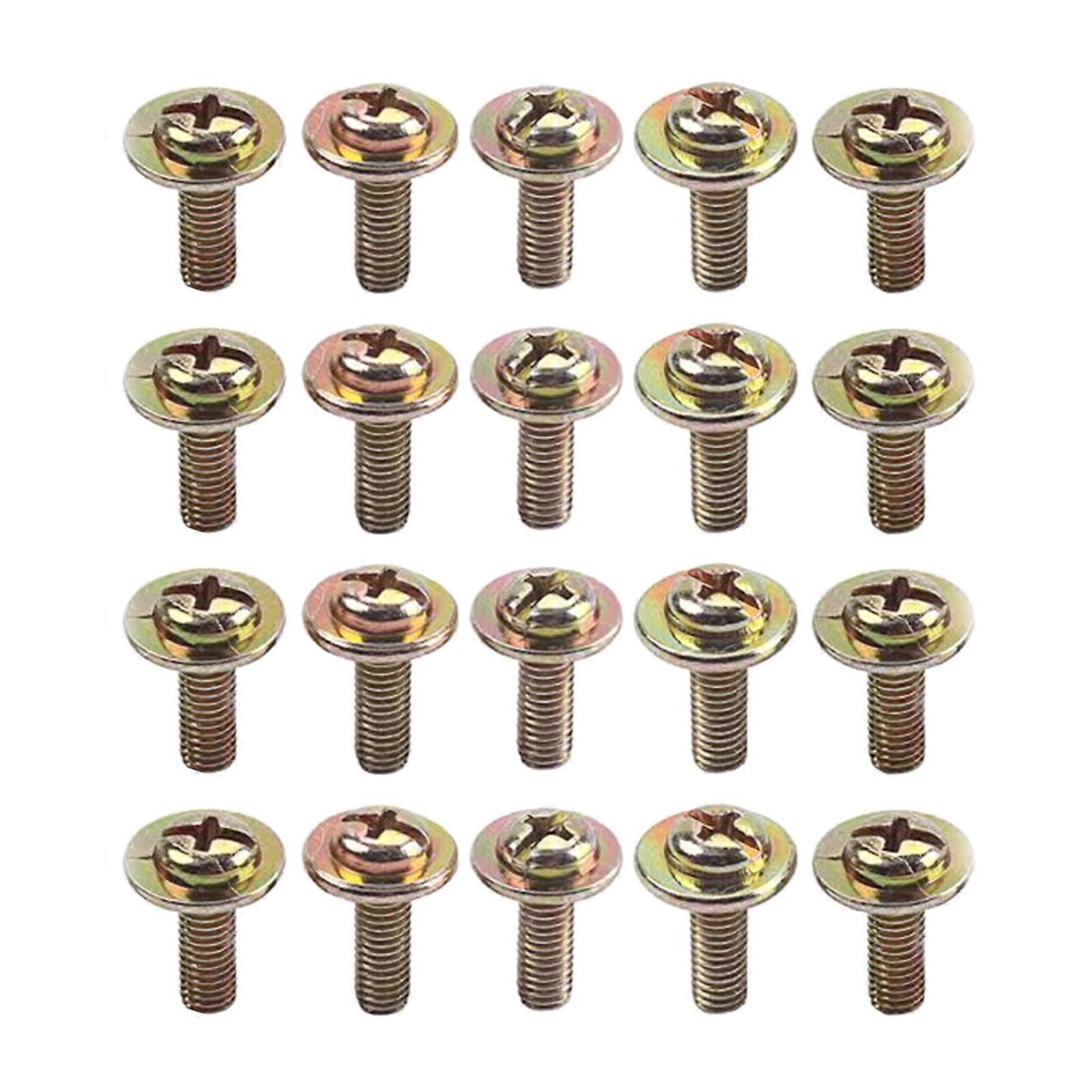 20Pcs/pack Light Weight Drum Lug Claw Hooks Mounting Screws Drum Screws Accessory Drum Lug Mounting Screws Replacements
