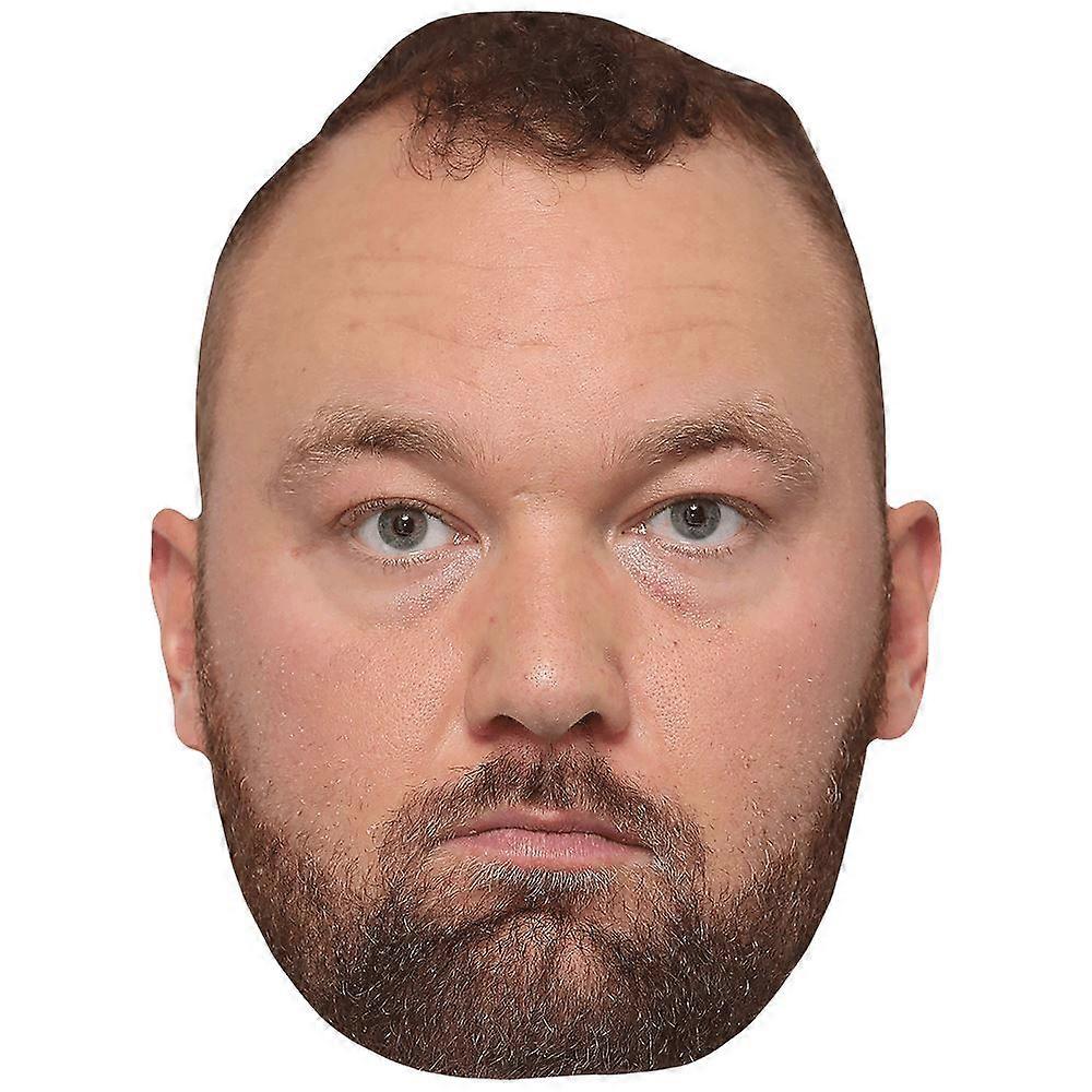 Hafthor Bjornsson (Stoic) Celebrity Mask, Flat Card Face