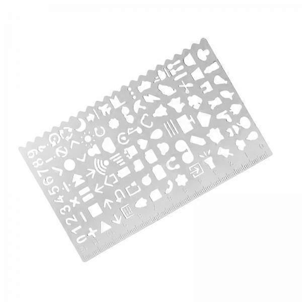 3xDrawing Template Drawing Tool Birthday Gift Home Lightweight Drawing Stencil