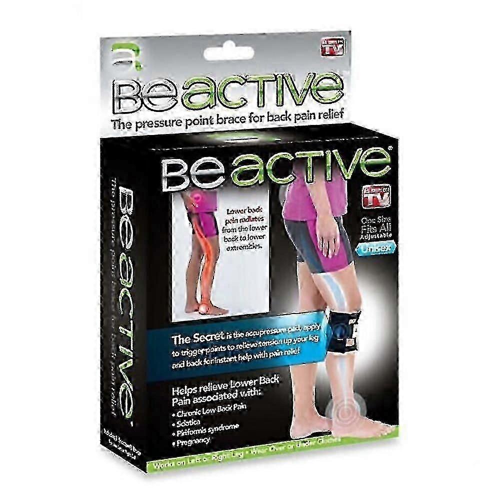 As Seen On Tv Beactive Pressure Point Brace Relieve Acupressure Leg Sciatica