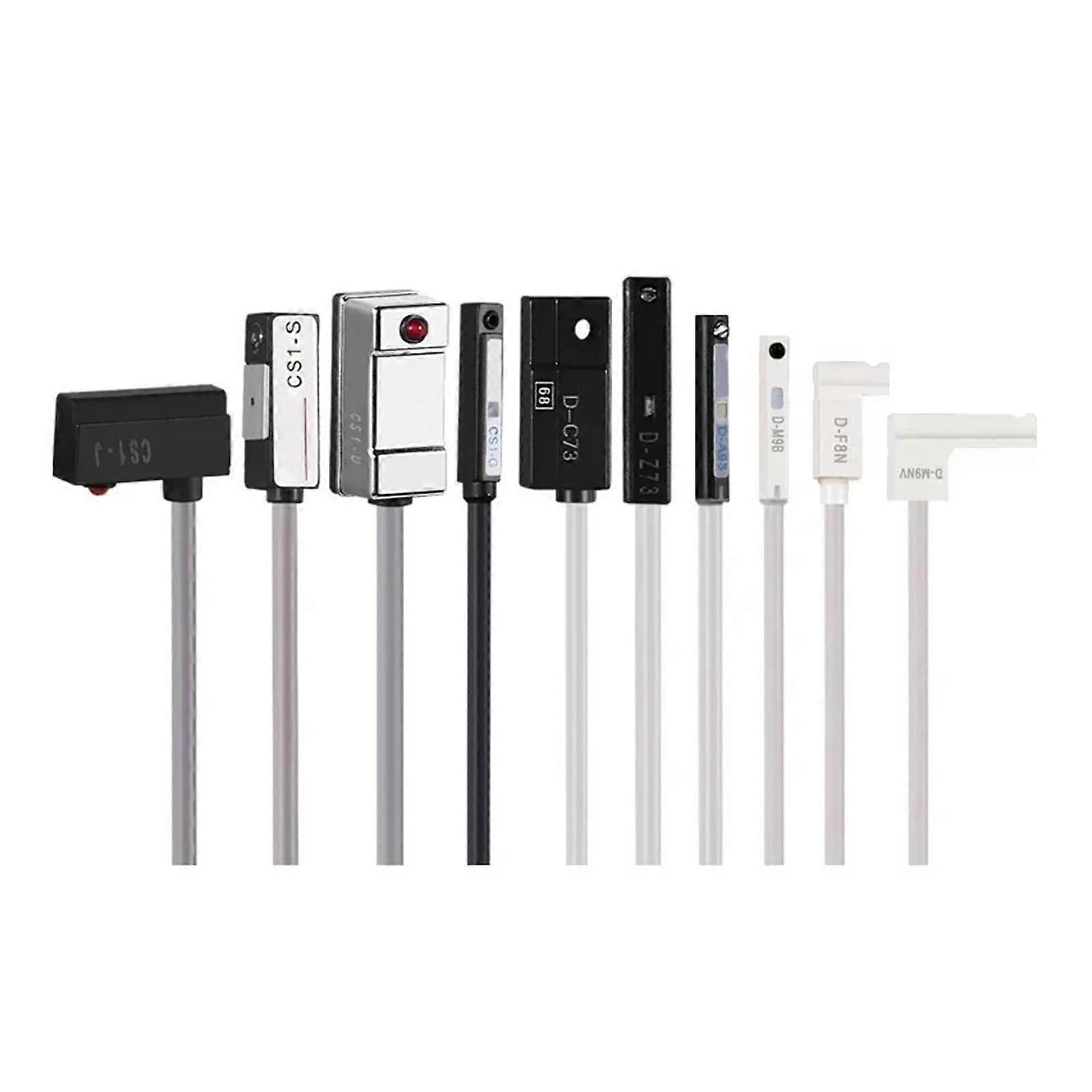 Cylinder Magnetic Switch Sensor CS1-U/J/F/G/M, Two-Line Sensor, D-M9B/A93/C73 (CS1-U)