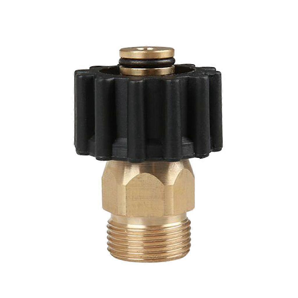 High Pressure Washer M22M X M22F Solid Brass Coupling Hose Adapter