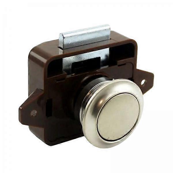 4x Push Button Latch Lock Cabinet Lock Professional Hardware Cupboard Lock