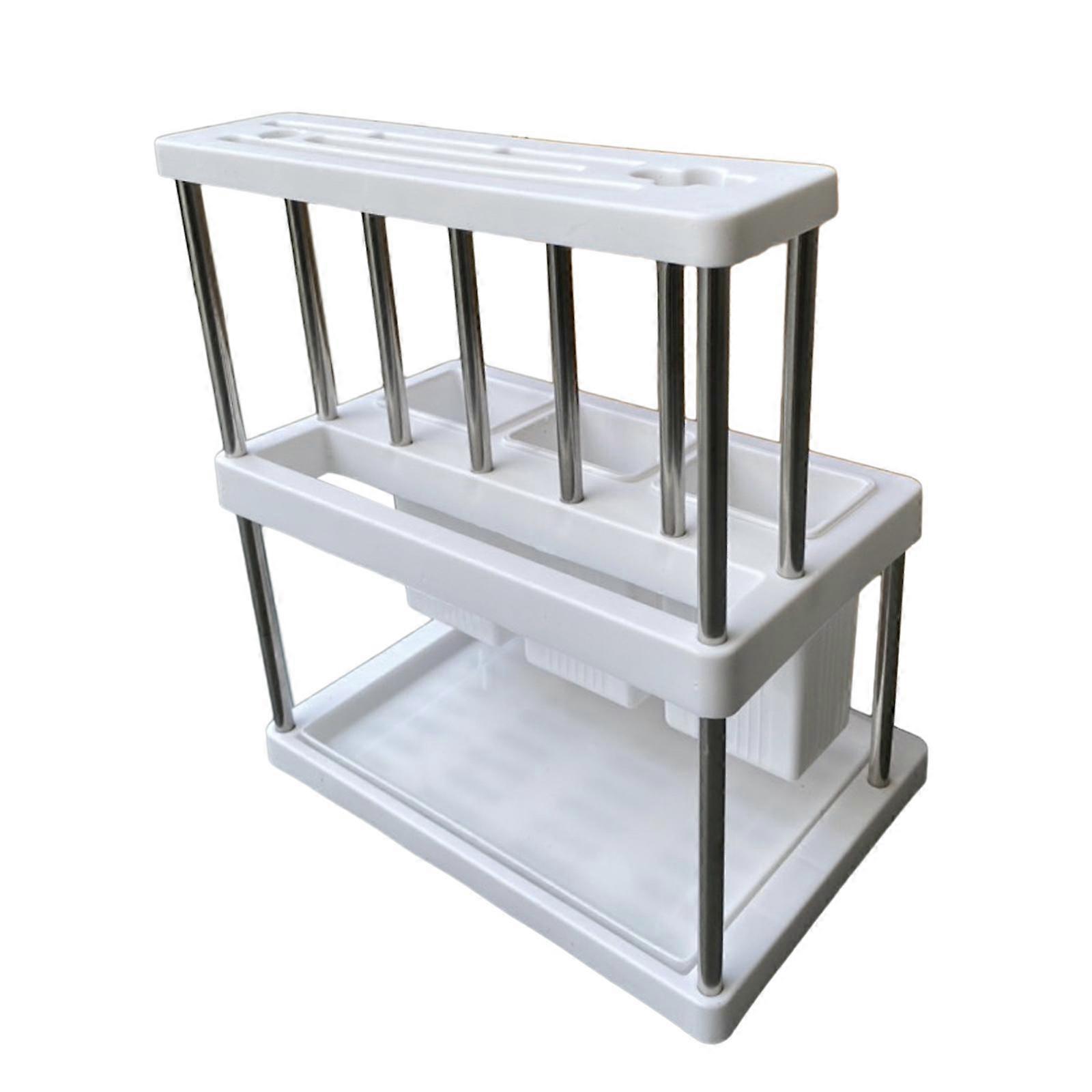 Kitchen Knife Holder Convenient Cutlery Drying Rack for Flatware Spoon Home