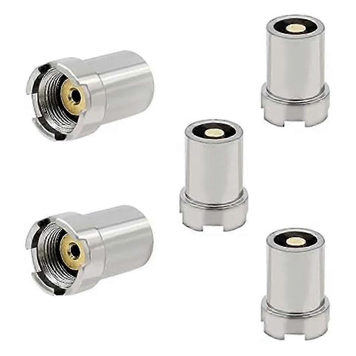 5pcs 510 kit adattatore filo magnetico - argento