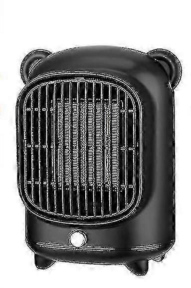 500W Electric Heater Mini Portable Small PTC Heater for Desktop Use, Ceramic Heating with Quick Warm-Up, Silent Winter Warmer Machine