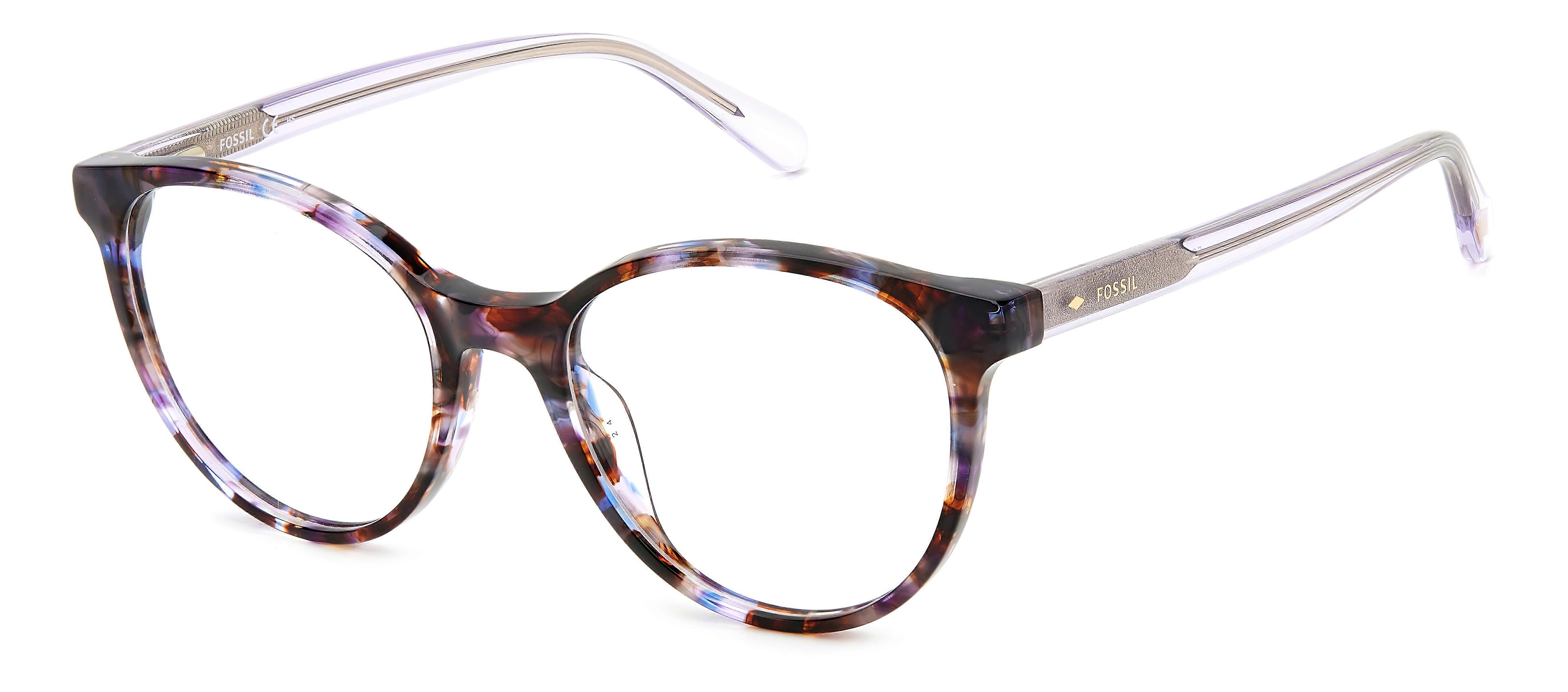 Eyewear Frames FOSSIL FOS 7151 S10 LILAC HAVANA 51/18/140 WOMAN