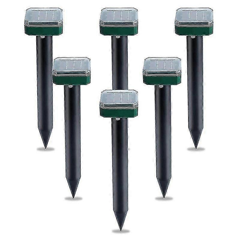 6-pack solar snake repeller for outdoor use, ultrasonic snake repeller, solar snake repeller