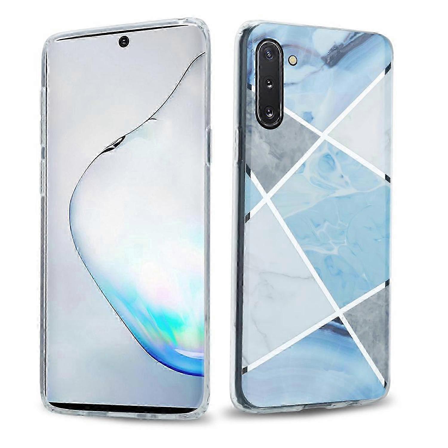 Protective TPU Case for a Certain Brand's Galaxy NOTE 10 - Stylish Marble Design