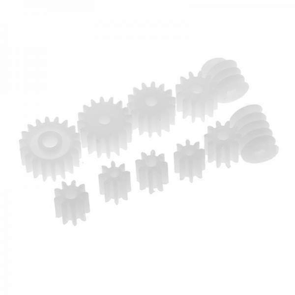 Pieces/Set Assorted Plastic Gears Worm Models Parts