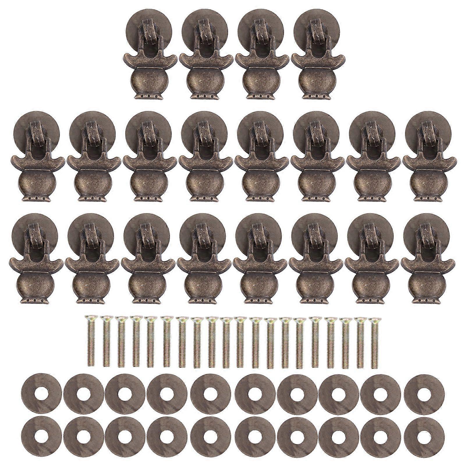 2025 Latest Model  20sets Drawer Pulls Retro Elegant Reliable Durable Compact